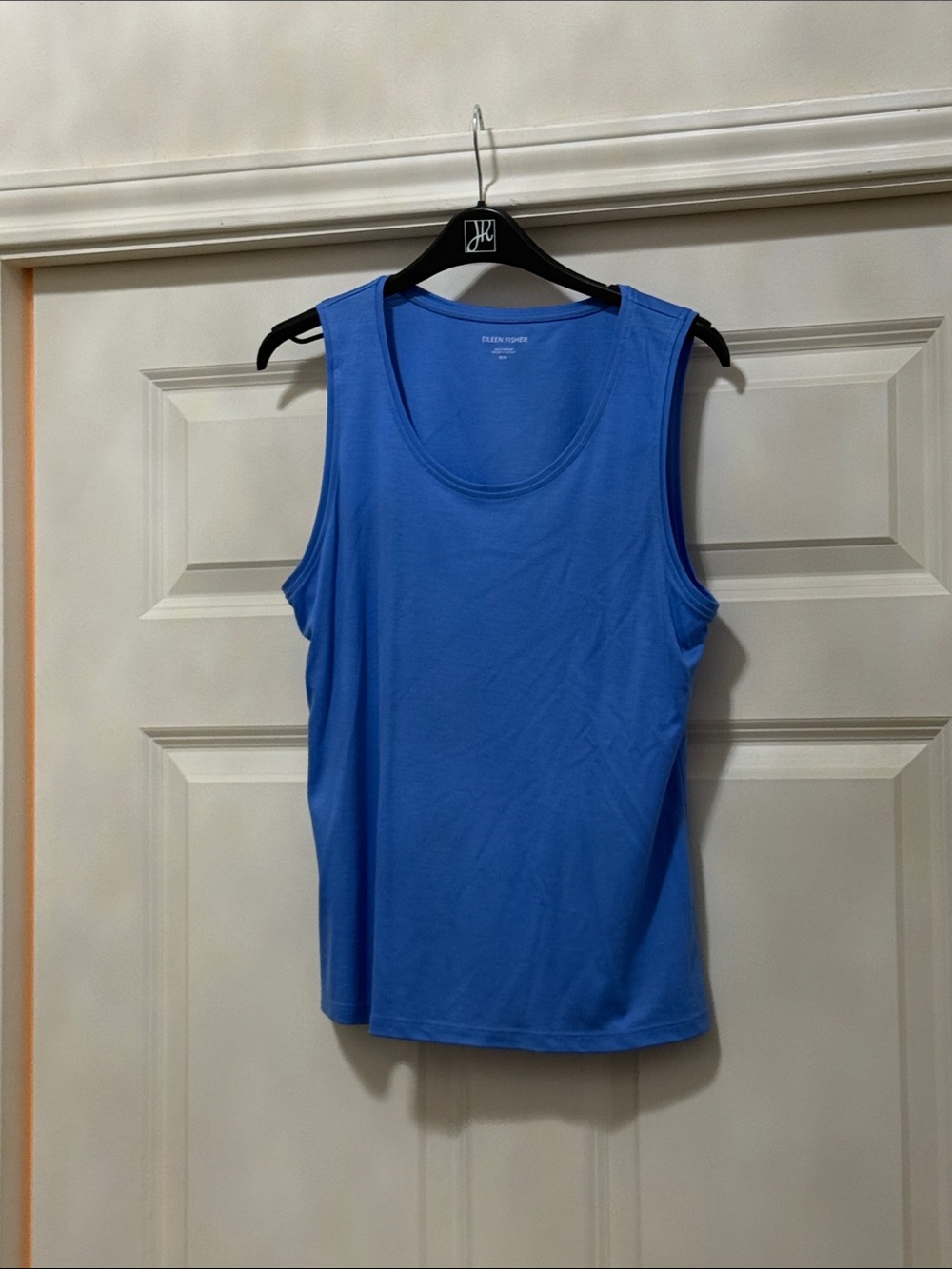 Eileen Fisher Scoop Neck Sleeveless Tank size M  blue
